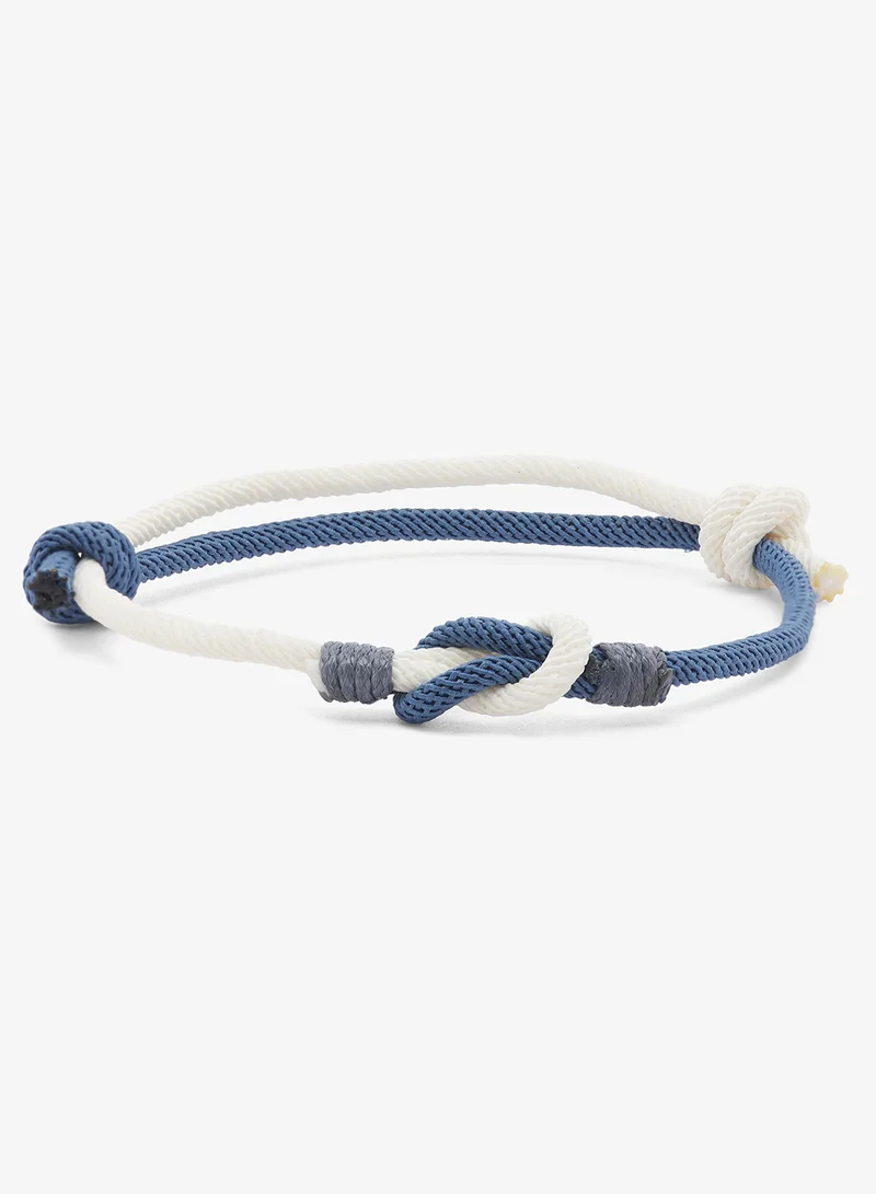 Seventy Five Forever Adjustable Knot Rope Bracelet